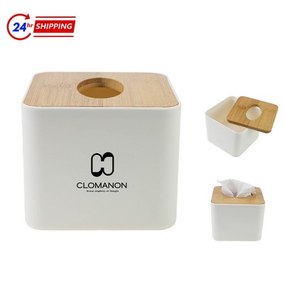 Eco-friendly Wooden Tissue Box