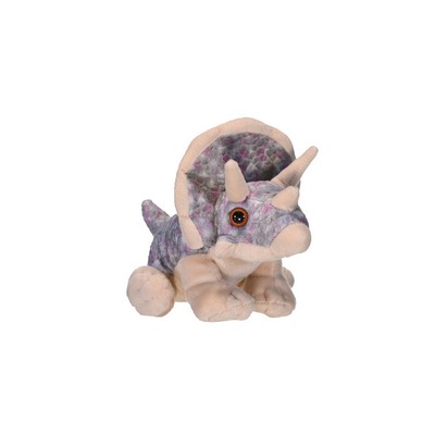 8" Mini Cuddlekin triceratops