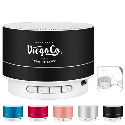 Bluetooth Speaker with LED Light