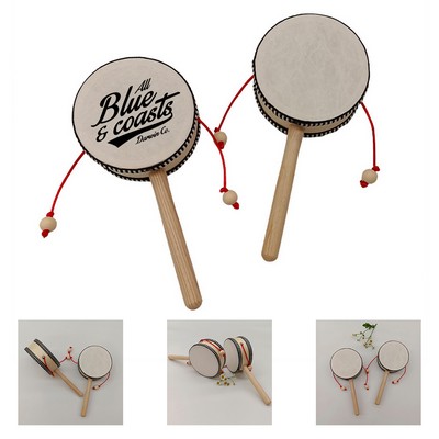 Drum-Shaped Rattle