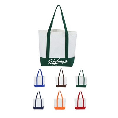 Cotton Zip Tote Bag