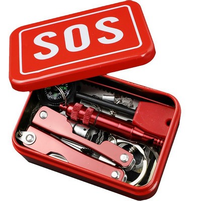 Outdoor Survival Set with Multi Tool