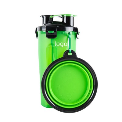 Environmentally Friendly 2" 1 Portable Leak Proof Dog Water Cup
