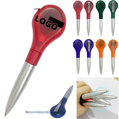 Ballpoint Pen Ruler Tape Measure Pen 2" 1