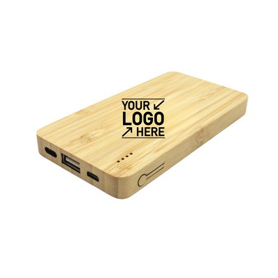 Eco Friendly Bamboo Power Bank