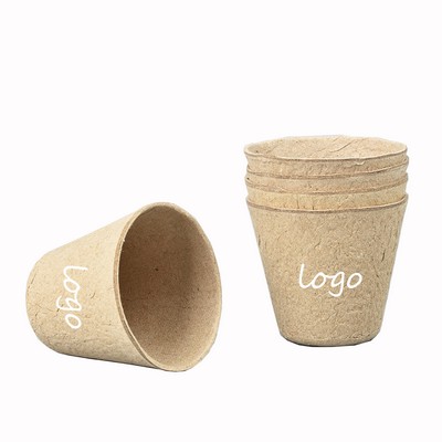 2.3" x 2.1" Natural Plantable Seed Starter Pots