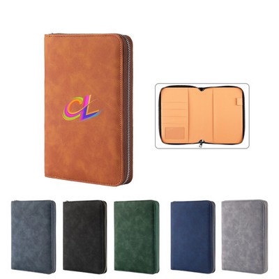 A5 Notebook Bag with Zipper