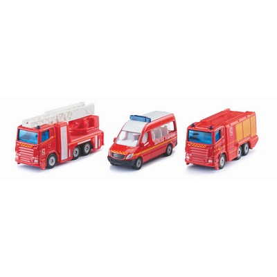 Fire Brigade Set France Die-Cast Model