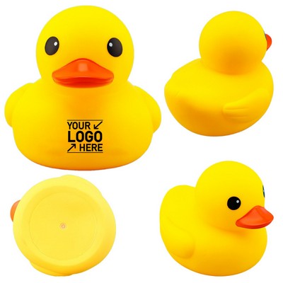 2.36" Classic Yellow Rubber Duck Toy