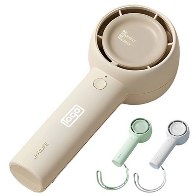 Mini Bladeless Handheld Fan - USB Rechargeable & Portable