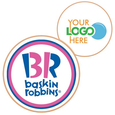 3" Round Logo Sugar Cookie