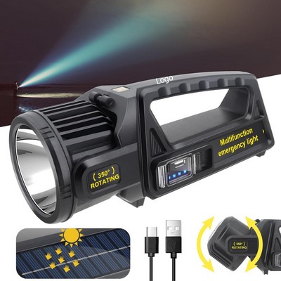 Spotlight Rechargeable Flashlight High Lumen