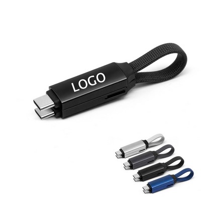 3-in-1 Magnetic Charging Cable with 60W PD