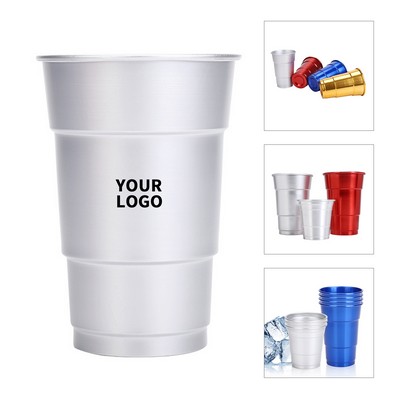 16 Oz Aluminum Camping Party Drinking Cup