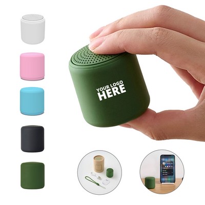Mini Wireless Bluetooth Speaker With Lanyard