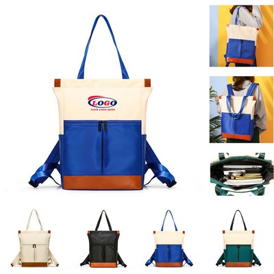 Water-Resistant Nylon Backpack for Travel & Daily Use