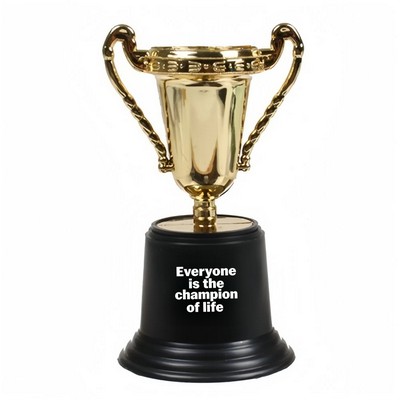 Plastic Gold Cup Award Trophy