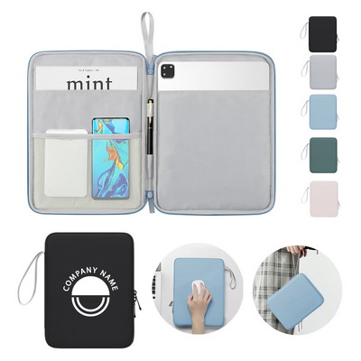 PU Leather Shockproof Tablet Sleeve Case with Mouse Pad Function