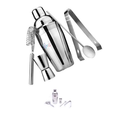 5-Piece Cocktail Shaker Set