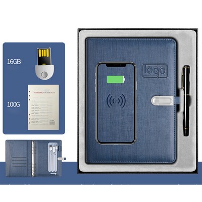 Wireless Charging Notebook
