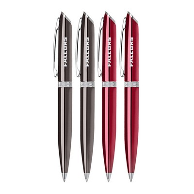 Union Printed - Shiny Diamond Twist Metal Pen