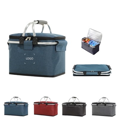 Collapsible Insulated Picnic Basket