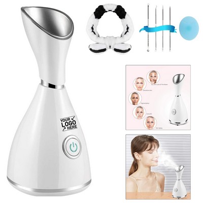 Ionic Facial Steamer Set with Skin Care Tools