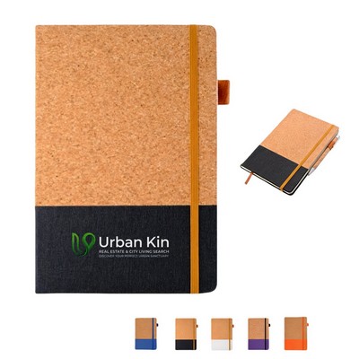 Hardcover A5 Journal with Elastic Closure