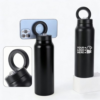 Magnetic Lid Stainless Steel Insulated Bottle