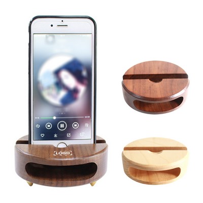 Wooden Phone Speaker Stand