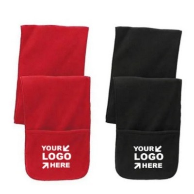 Fleece Scarf with Pockets