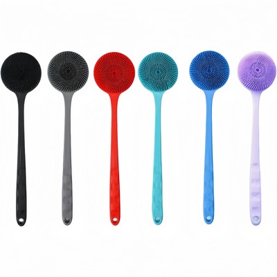 Long Handle Silicone Bath Brush