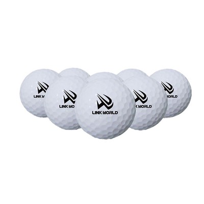 Customizable Double layer Practice Golf Balls
