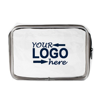 Clear Toiletry Waterproof Cosmetic Makeup Bag