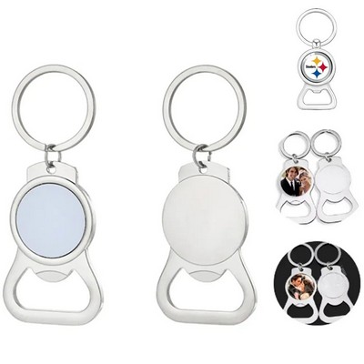 Customized Logo Metal Bottle Opener Keychain
