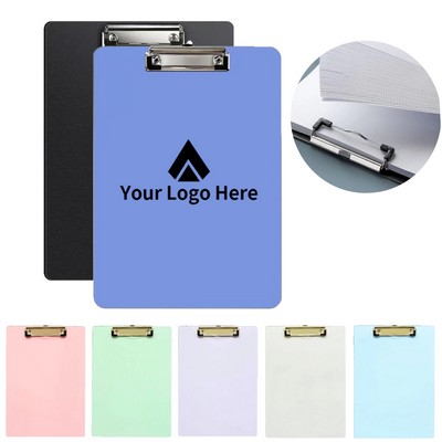 A4 Plastic Clipboard With Profile Clip