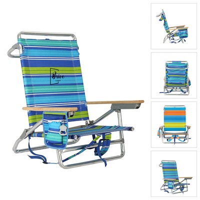 Custom Camping Low Beach Chair
