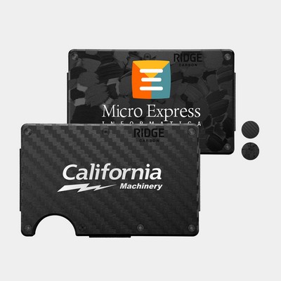 RIDGE® 2.0 Slim RFID Carbon Fiber Wallet