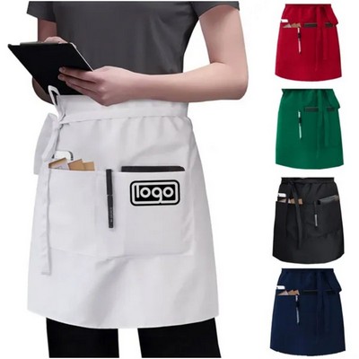 Stain-resistant Waterproof Custom Waiter Waist Apron