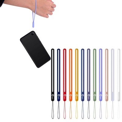 Silicone Phone Lanyard Straps Cellphone Wrist Strap Colorful