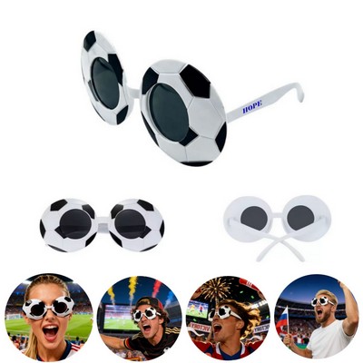 Football Theme Plastic Glasses