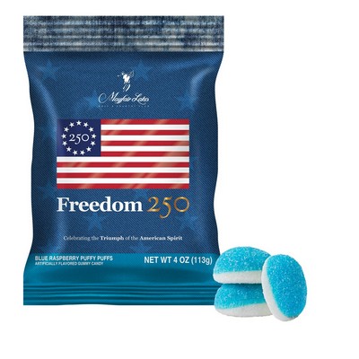 Freedom250- 4oz. Digibag-Blue Raspberry Puffs