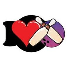 I Love Bowling Mighty Mini Magnet