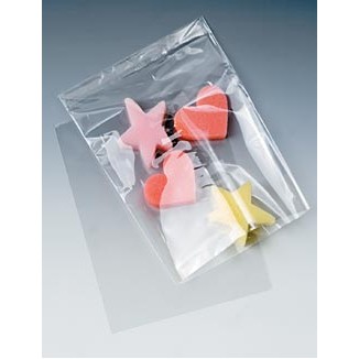 1.5 Mil Crystal Clear Polypropylene Bag w/Side Weld (8"x10")