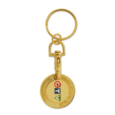Shopping Cart Token (1 Quarter-Size Coin)