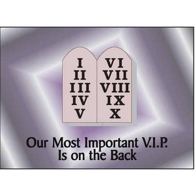 10 Commandments Rectangle Photo Hand Mirror (2½"x3½")