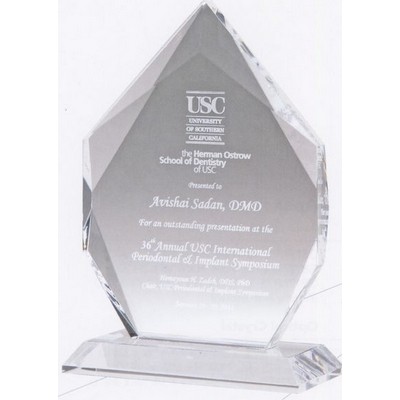 Small Optical Crystal Imperial Jewel Award