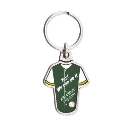 Express Baseball Jersey Key Chain (1¼"x 1¾")