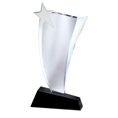 Crystal Wave w/Silver Star