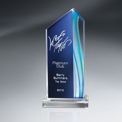 Aquus Lucite Peak Award - Large